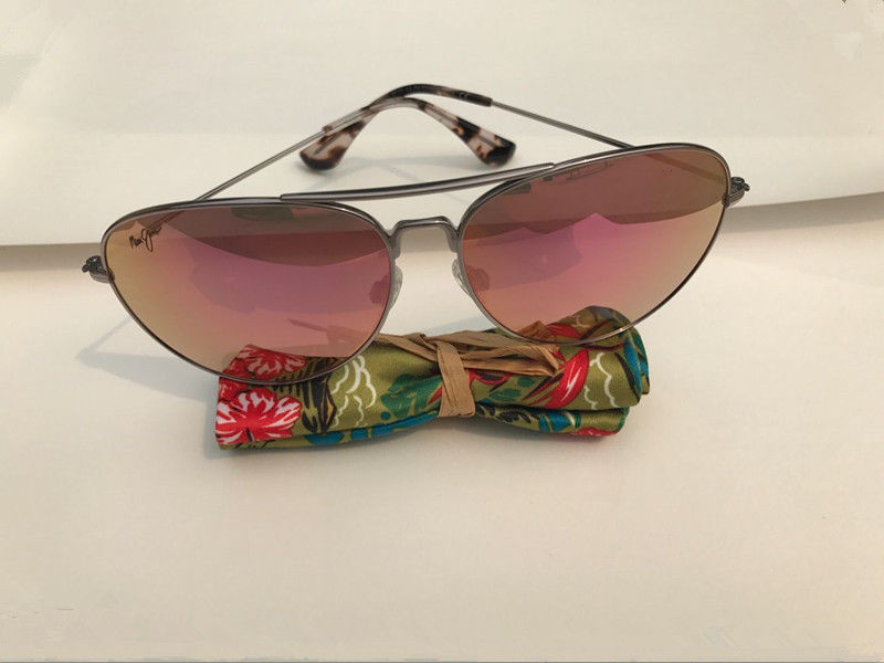 Brand New Maui Jim Mavericks Sunglasses P264-16R Rose Gold Frame