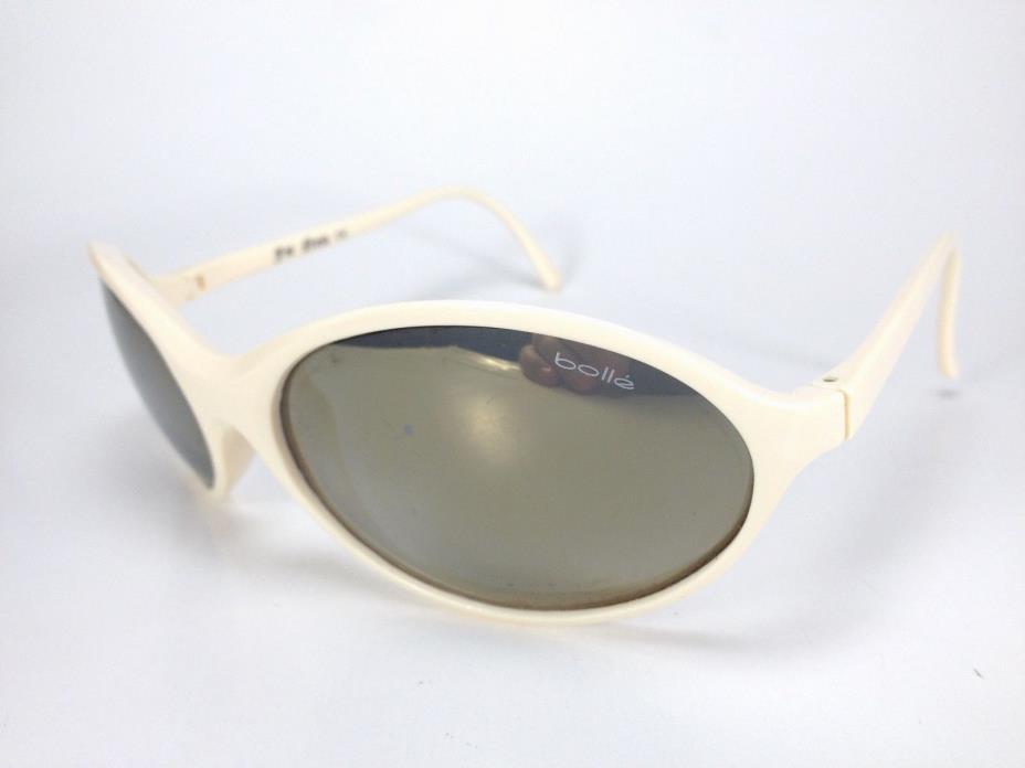 Bollé Fat Naja Sunglasses Eggshell White France RARE SEE DETAILS! B2