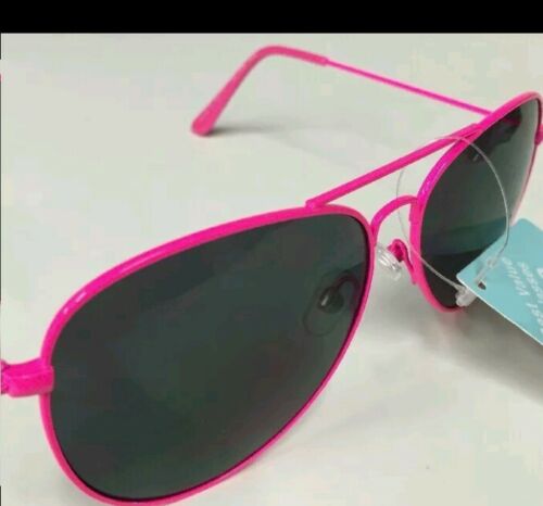 1 pair FGX Sunglasses Aviator 100% UVA-UVB Protection Pink New