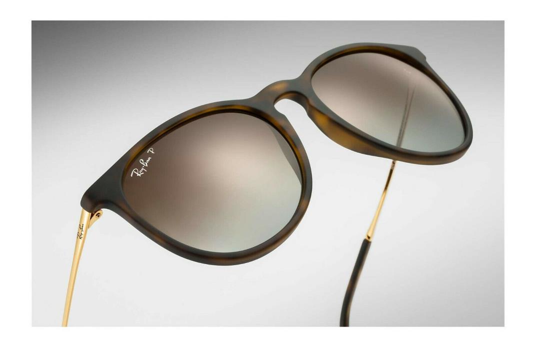 Ray-Ban RB4171 Polarized Erika Tortoise/Gold mirror Gradient Sunglasses