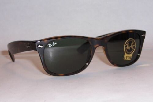 New RAY BAN Sunglasses WAYFARER 2132 902 TORTOISE/GREEN 52mm AUTHENTIC