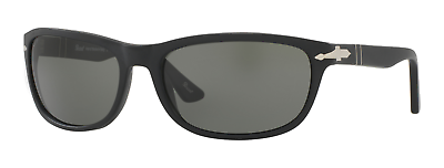 Persol Sunglasses model PO3156S 900058 Matte Black / Grey Polarized Glass 63mm