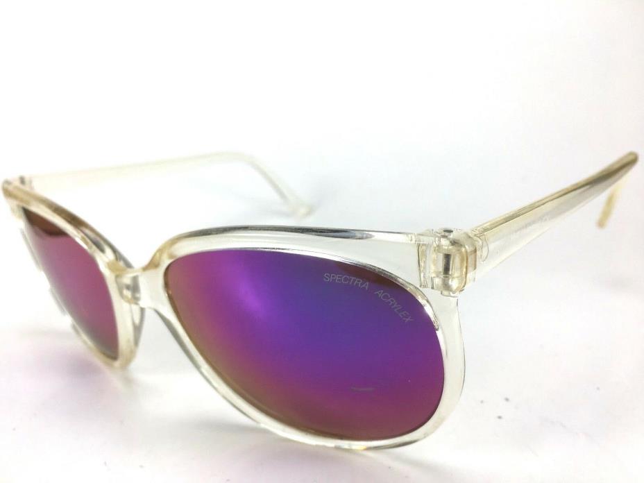 Bollé Acrylex Sunglasses Spectra France Transparent Vintage SEE DETAILS! B3