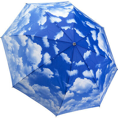Galleria Clear Skies Folding Umbrella - Clear Skies Umbrellas and Rain Gear NEW