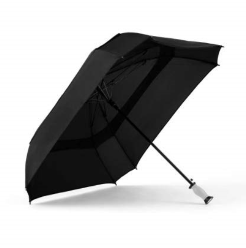 ShedRain WindPro Vented Auto Open Square Golf Umbrella with Gellas Gel-Filled