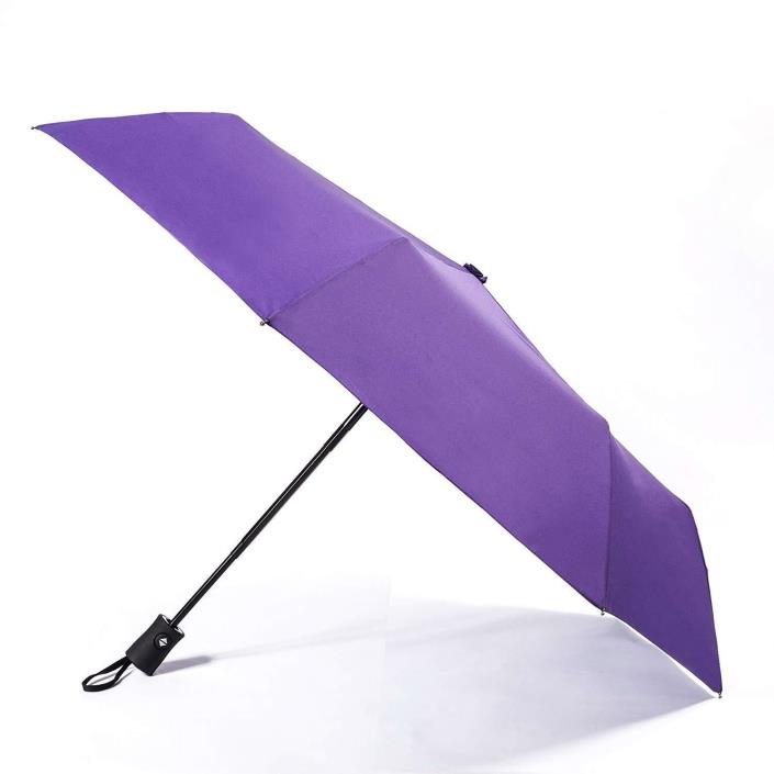New Kolumbo Windproof Umbrella, Purple, Tested 55 MPH, in gift box