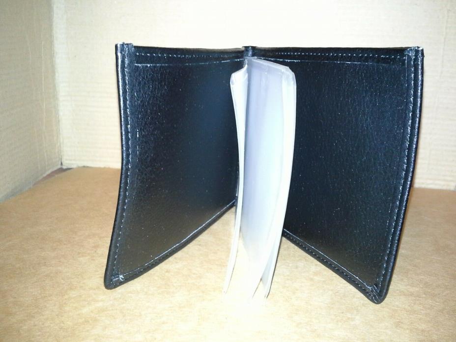 Wonder Wallet Amazing Slim RFID Wallet  Black Leather Bifold.Beautiful Condition