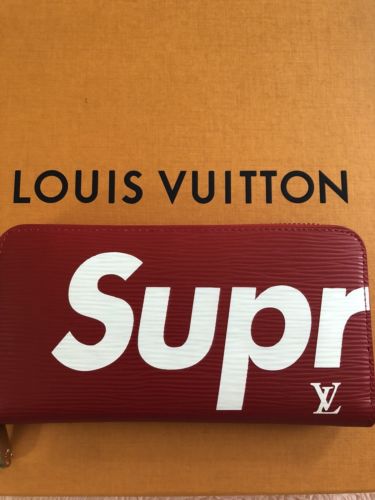 Louis Vutton X Supreme Long Wallet
