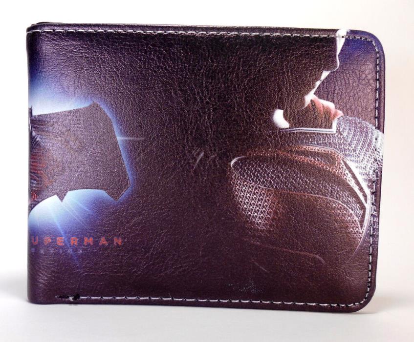 Batman bifold wallet Batman v. Superman Dawn of Justice movie video game bi fold
