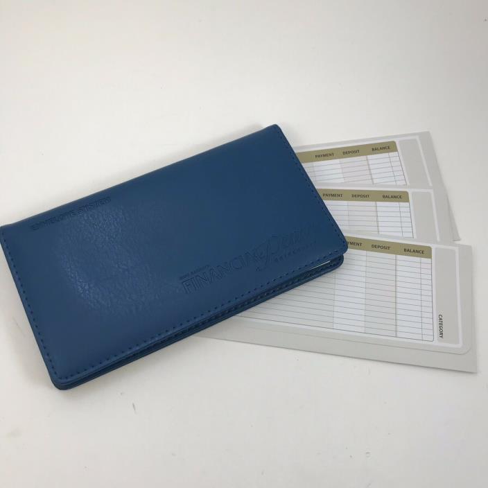 Dave Ramsey's Financial Peace University Starter Envelope System Wallet Blue