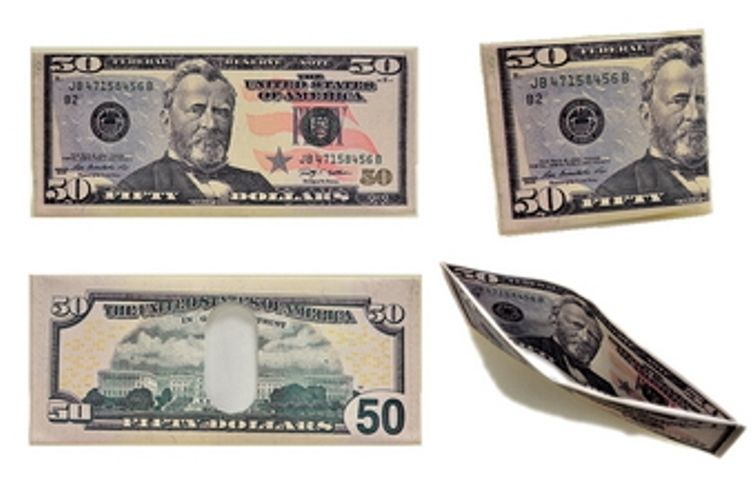 Wallet Design US $50 Bill