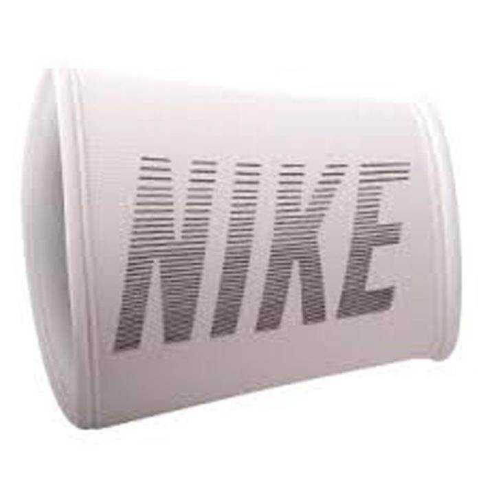 Nike Performance Graphic Doublewide Wristbands (White/Black, One Size Fits Most)