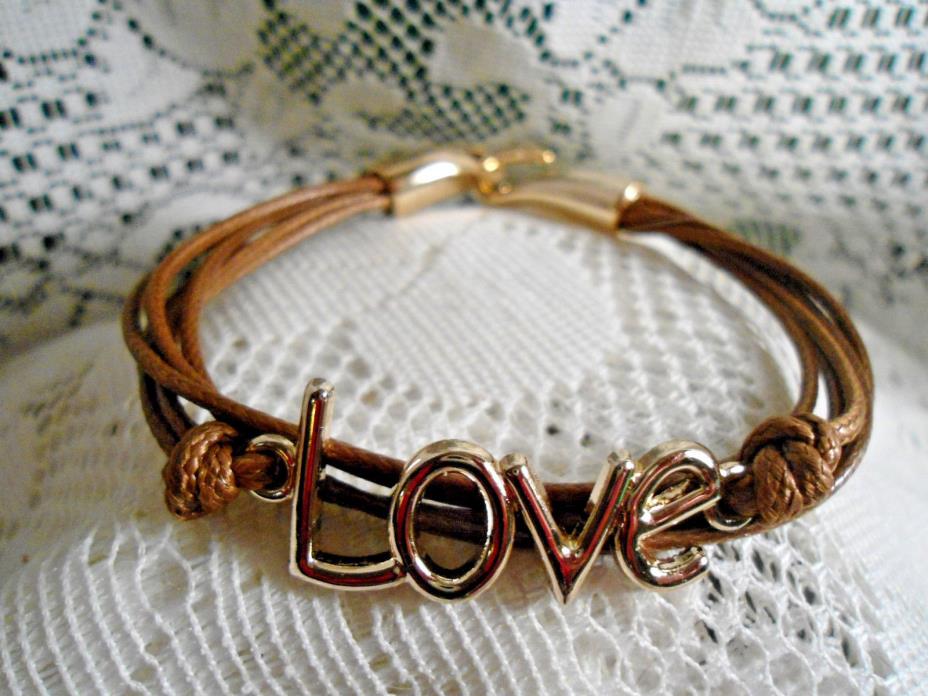 'Love' - Inspirational Affirmations wristband