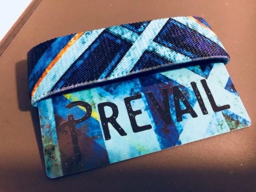 Prevail Zox Strap Reversible Wristband -  NEW - It Doesnt Take A Majority Quote