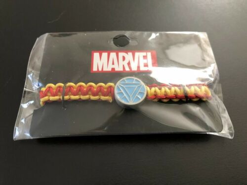 NEW - Marvel Comics Iron Man IronMan Arc Reactor Symbol Paracord Bracelet