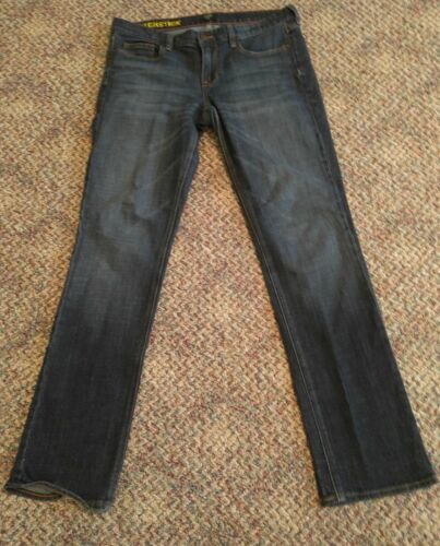 J CREW MATCHSTICK STRETCH BLUE JEANS SIZE 31 R 16 3/4