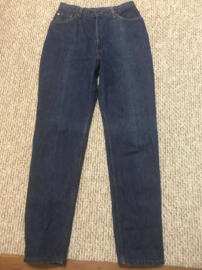 vintage LEVI'S 26505-0214 usa made red tab JEANS (size 31 ? x 32 )