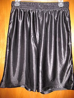 AUGUSTA SPORTSWEAR Adult Large ATHLETIC/BASKETBALL SHORTS (black; 9