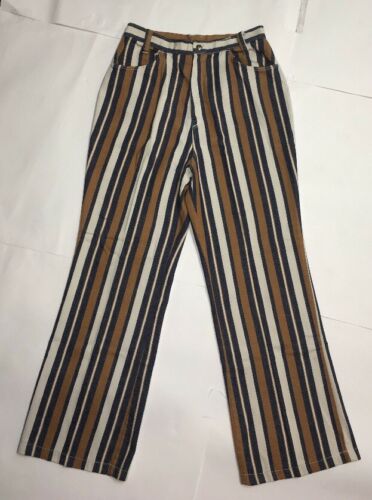 Vintage 1960s Striped pants Hippie pants Beeline fashions vintage pants