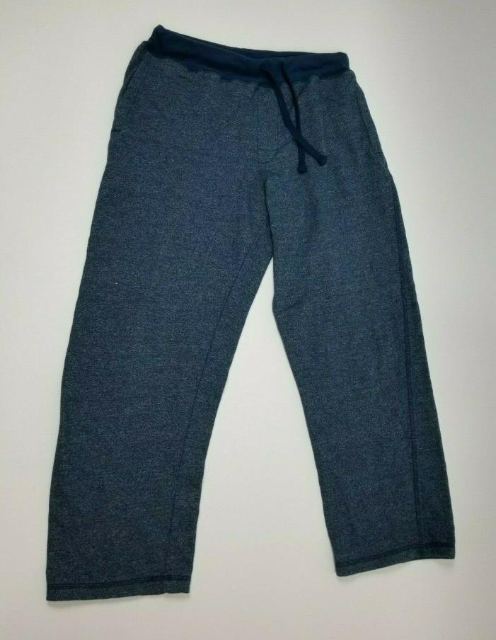 Joe Boxer Sweat Pants With Pockets Drawstring Blue Gray Medium Lounge Jogging