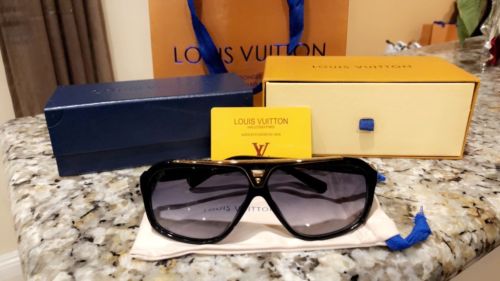 Genuine Louis Vuitton Sunshades EVIDENCE SUNGLASSES New