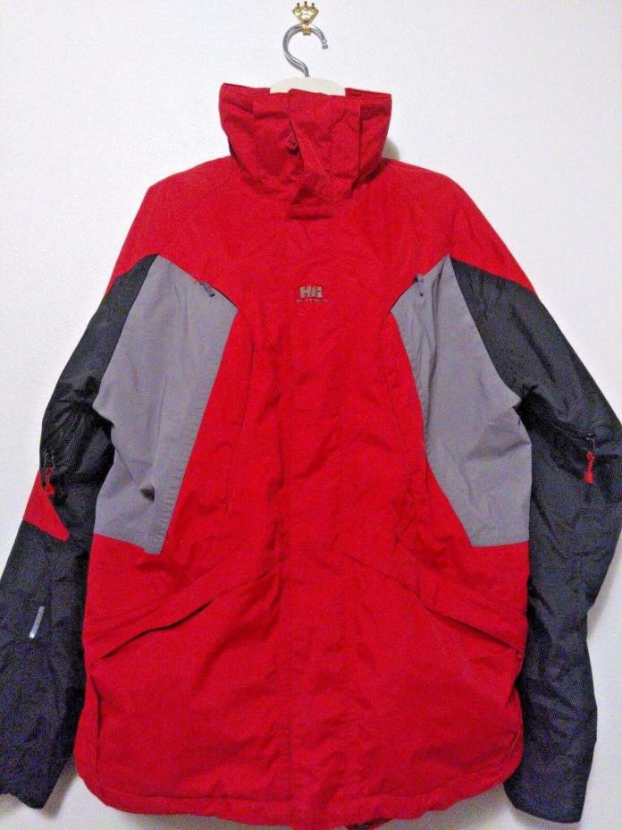 HELLY HANSEN Coat Snowboard Tech XP extreme weather size Large hooded very nice