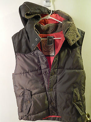 21 Men *An American Brand* [Sleeveless Outerwear Hooded Vest] *NEW* w/ Tags
