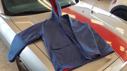??Vintage WearGuard Blue Insulated rain coat size L raincoat jacket Large ??