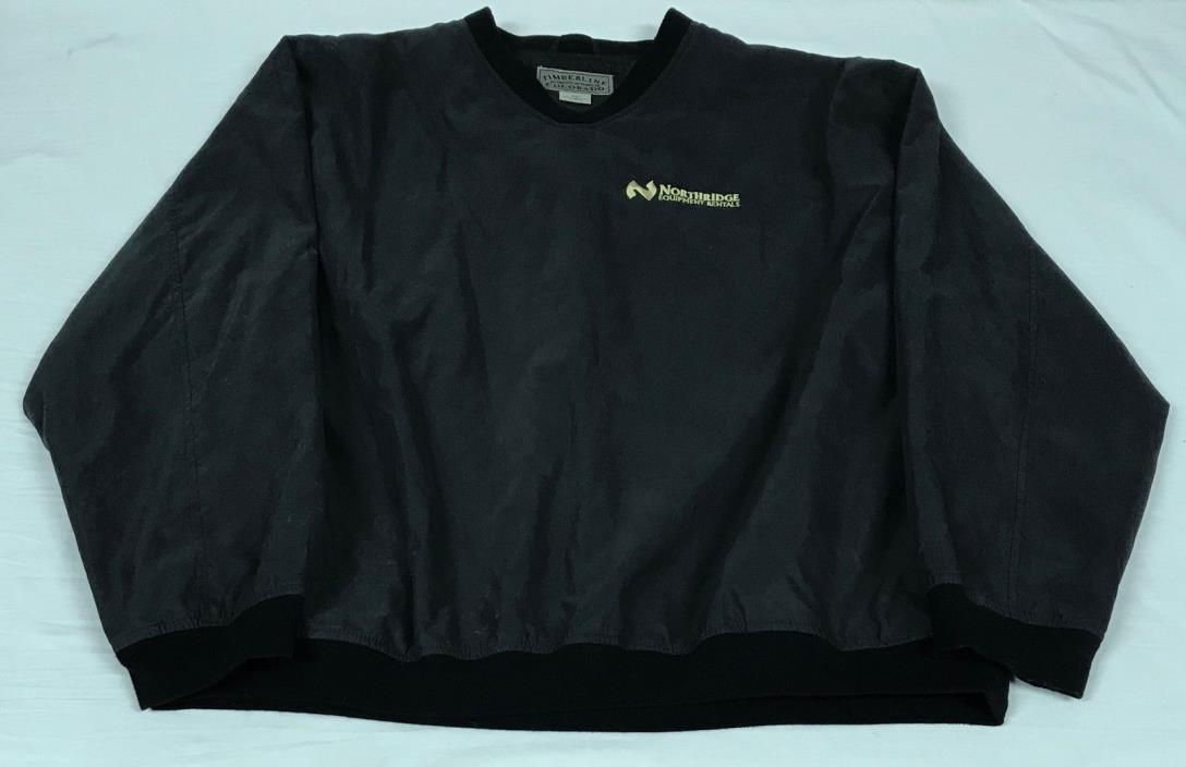 Timberline Colorado Authentic Outerwear Black Pullover XXL Wind Breaker Rain