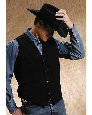 Roper Suede Buckle Tie Vest  - 02-075-0500-0713 BR