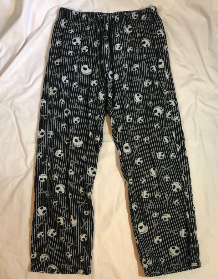 Disney Store pajama pants Sz Medium Jack Skellington Nightmare before Christmas