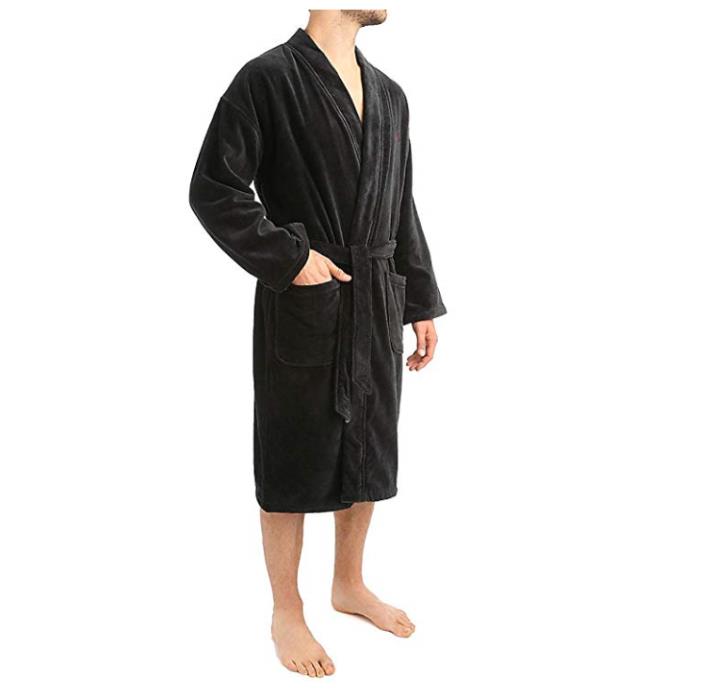 Polo Ralph Lauren Kimono Robe, Black, L/XL *New*