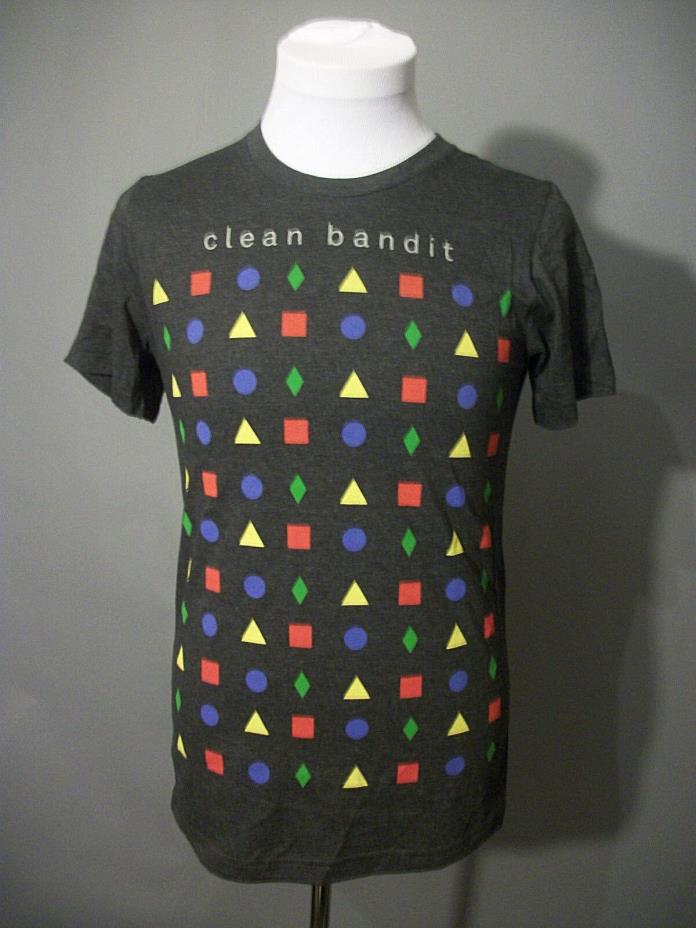 Clean Bandit Geometric Logo electronic music t-shirt Size S / Small Tee NWOT