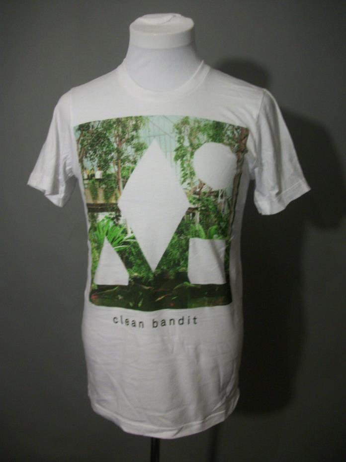 Clean Bandit New Eyes Promotional Concert Tour music t-shirt Sz S / Small NWOT