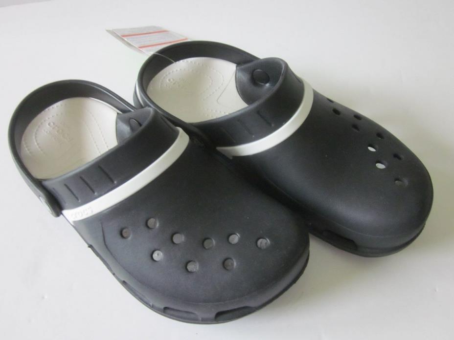 Crocs Modi Sport Clog in Black/White - Size M8/W10
