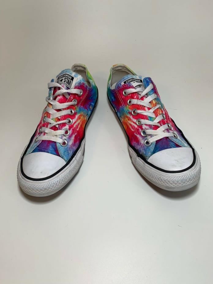 Converse All Stars Chuck Taylor Rainbow Pride Shoes Tie Dye Unisex M6/W8