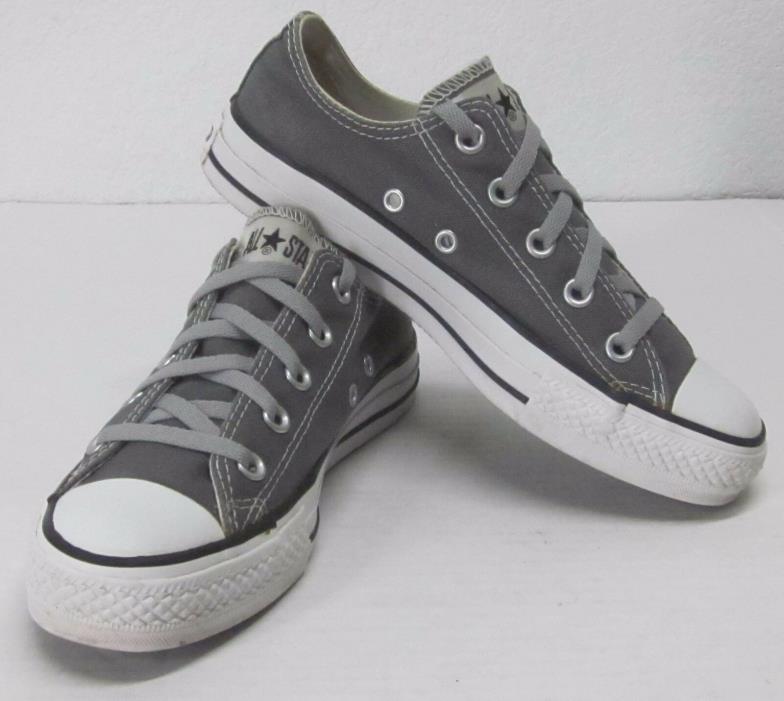 CONVERSE ALL STAR CLASSIC LO-CUT GREY CANVAS SNEAKERS UNISEX  MEN'S 4  WO'S 6