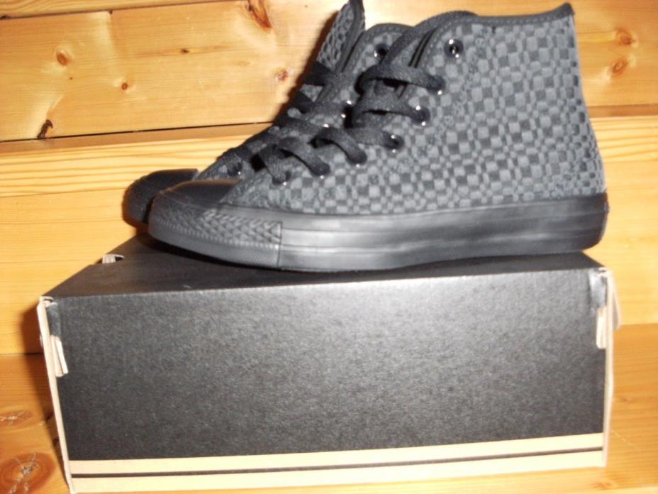 Converse All Star Weave High Top Black Men 5 Women 7
