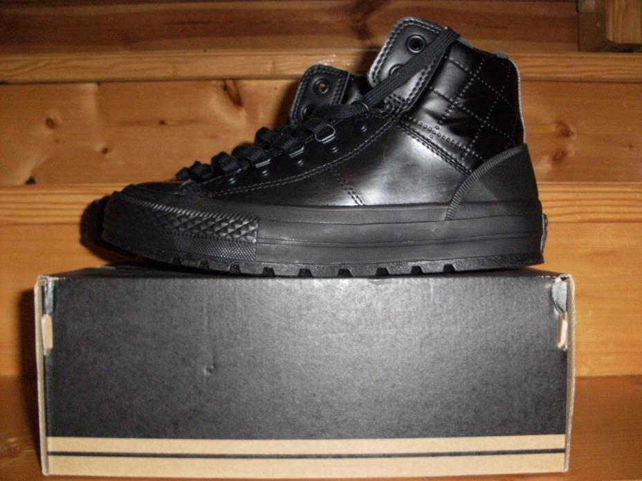 Converse All Star Street Hiker Counter Climate Boot Black  Men 6 Women 7.5