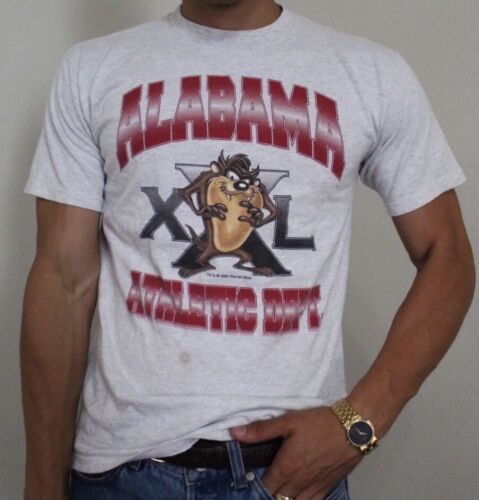 Tazmanian Devil Alabama Athletics T-Shirt 1995 Vintage Youth Boys XL #C