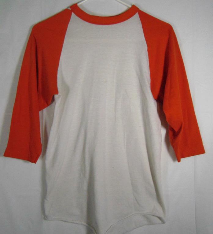 Vintage Russell Athletic Childs Youth Size XL Orange and White (Has Flaws)