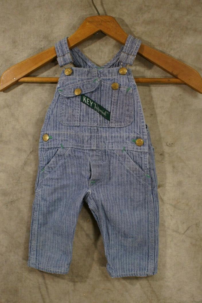 Vintage Key Imperial Work Wear Overalls for Kids Toddlers Cute!!!