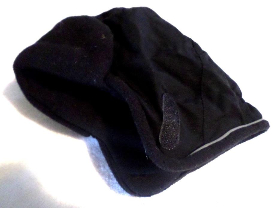 FADED GLORY Waterproof Nylon Boys Black Helmet Hat One Size Toddler Winter New