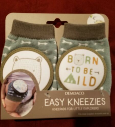 Easy Kneezies. Born to be Wild. Baby crawlers knee pads.