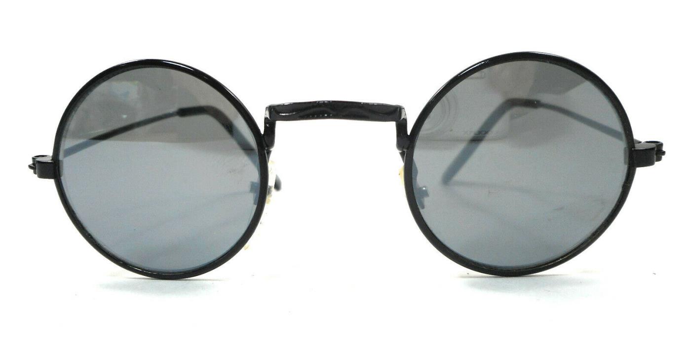 John Lennon Style Round Black Metal Frame with Smoke Lens Sunglassses FOR BABY