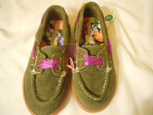 Carter's Girls Shoes Size 10 Toddler Footwear Green Fashion NEW