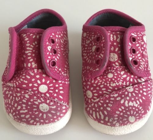 Toddler Toms  Shoes Girls Pink Size 4
