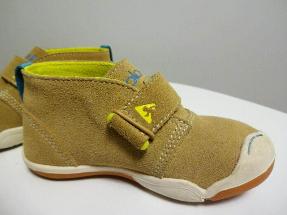 Plae toddler boy's suede boots shoes 7