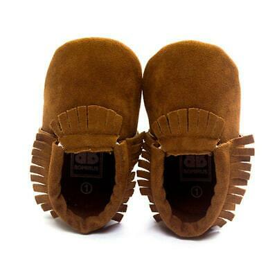 Kids Baby Shoes Suede Leather