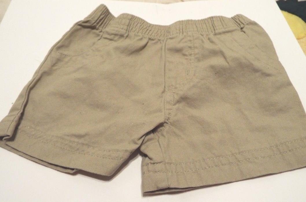 Granimals Kahki  shorts 0-3 months old new without tags